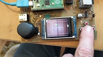 Retrogaming console with raspberry Pico and Circuitpython - 7 - Pong animation