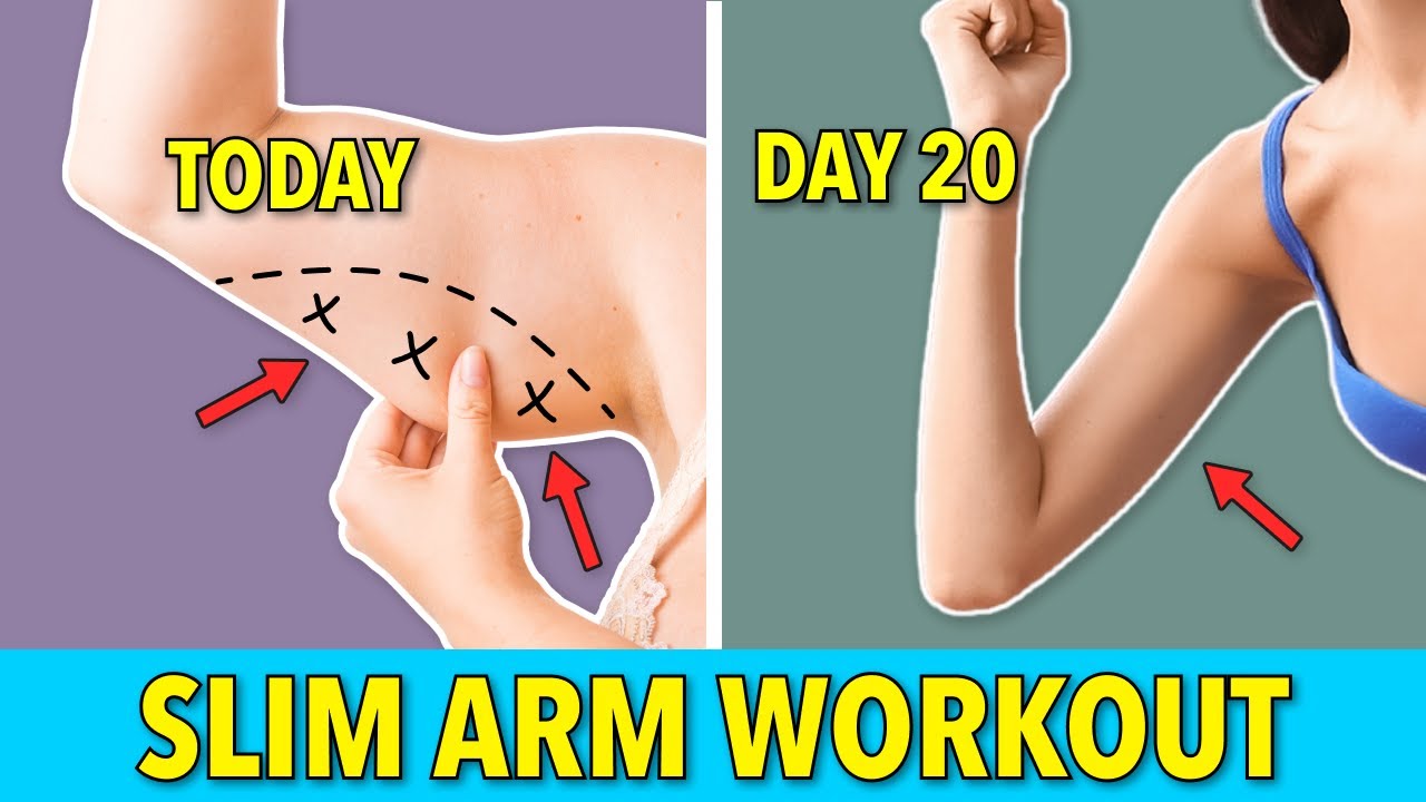 STANDING ARM WORKOUT (NO JUMPING) – 20 DAYS FOR SLIM ARMS 