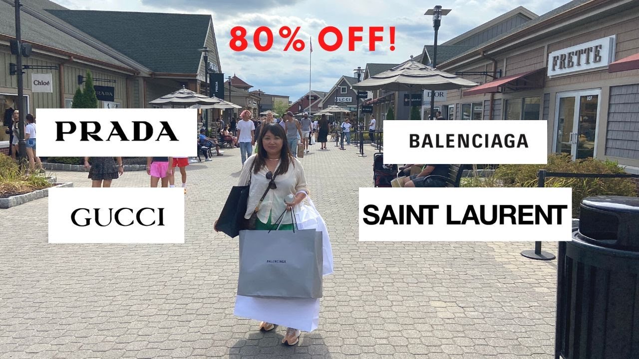 Woodbury Common Outlet Shopping & Haul Balenciaga, Prada, Gucci, etc