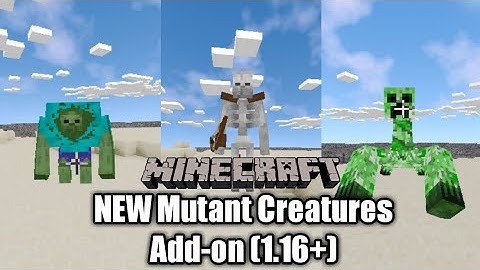 NEW Mutant Creatures Add-on (1.16+)