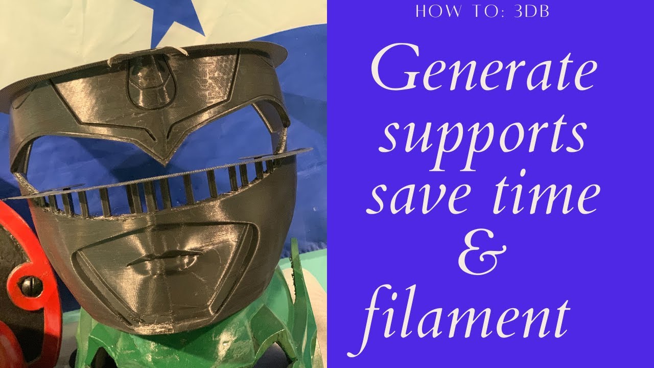 3D Printing How to generate supports