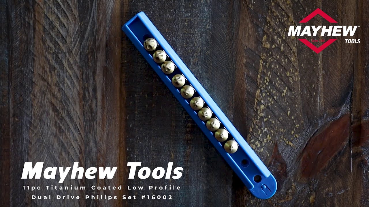Mayhew | Dual Drives & Bits | Dual Drive Bit Sets - Phillips® | 10