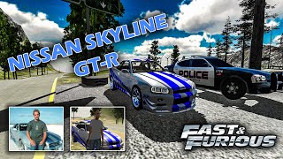 NISSAN SKYLINE FAST AND FURIOUS CAR DECALS || CAR PARKING MULTIPLAYER