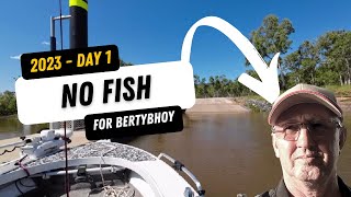 Day 1 of Barra Fishing for the 2023 Season on the Fitzroy - Chasing my First Barra for the season.