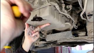 Toyota Noah 3S FE Тойота Ноах 2000 года Замена масла и фильтра в АКПП коробке автомат Toyota Noah 3S FE Тойота Ноах 2000 года Замена масла и фильтра в АКПП коробке автомат