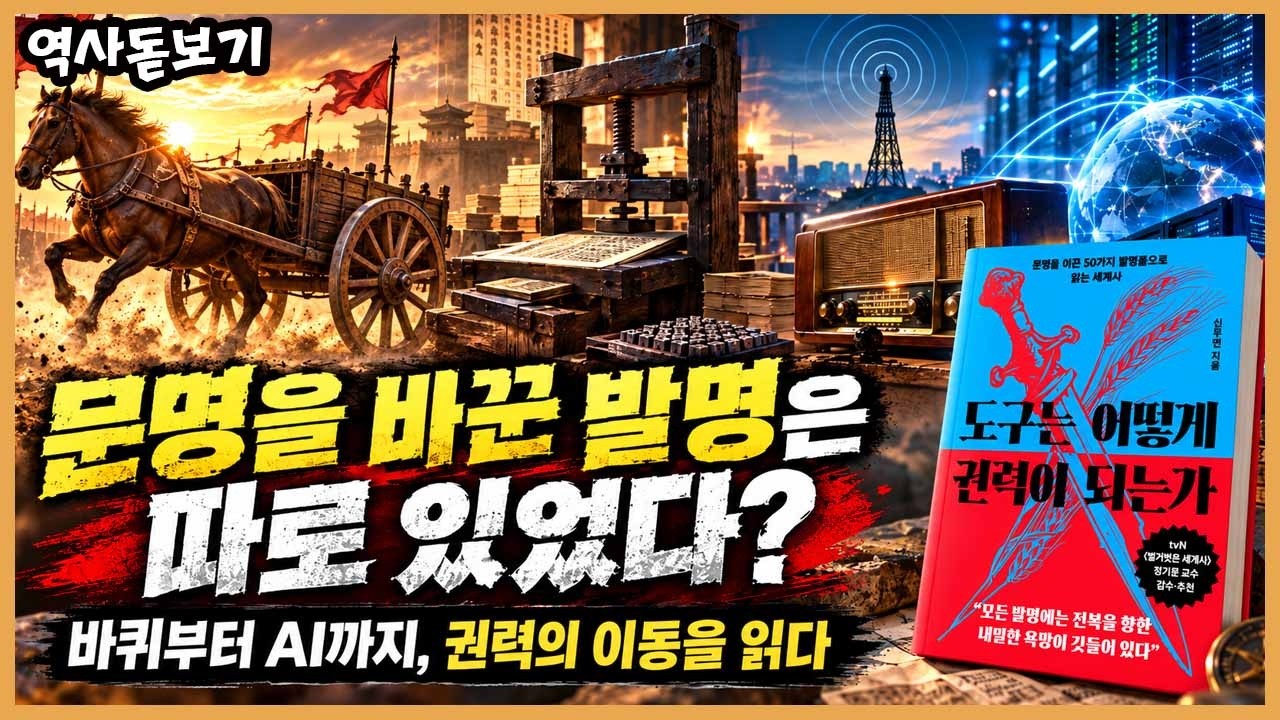 인류 역사를 뒤바꾼 50가지 발명품, 당신이 몰랐던 권력의 비밀
