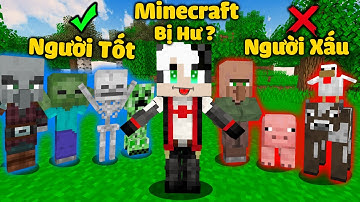 REDHOOD THỬ THÁCH 24H SINH TỒN TRONG MINECRAFT BỊ NGUYỀN RỦA*MỀU SỐNG TRONG NGÔI LÀNG BỊ LỜI NGUYỀN