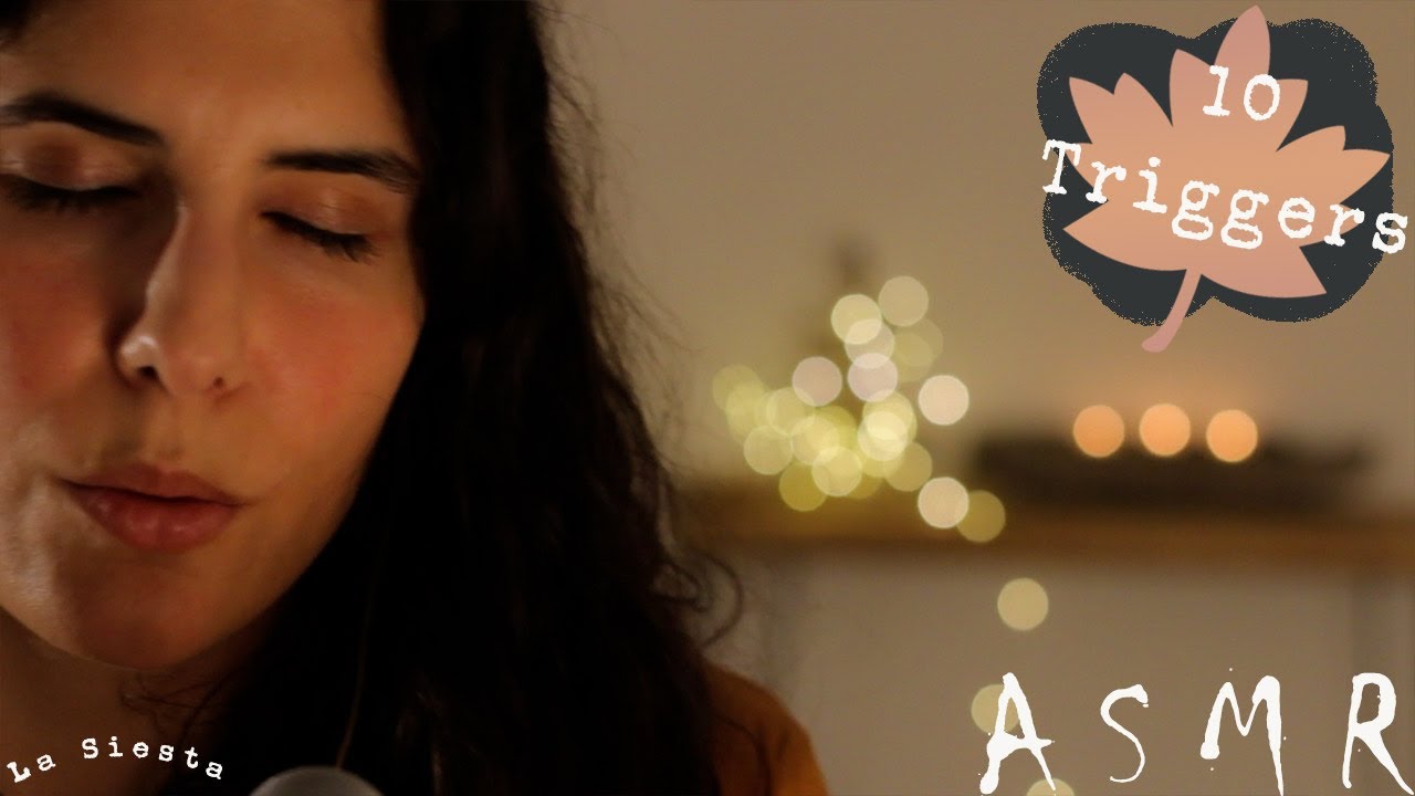 ASMR español │🐱Sonidos COSQUILLOSOS para dormir, estudiar ó relajarse | Tapping + +