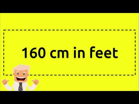 160 cm in feet (The Correct answer in Description)