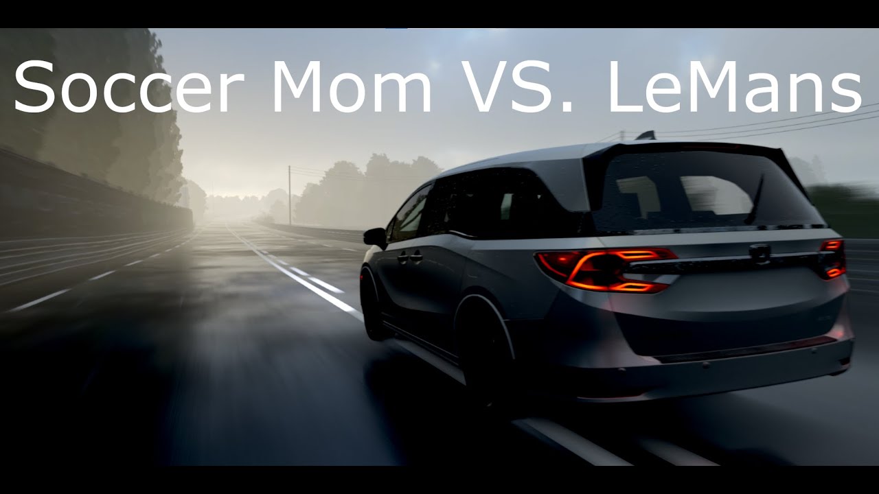 Soccer Mom's Car VS LeMans - YouTube
