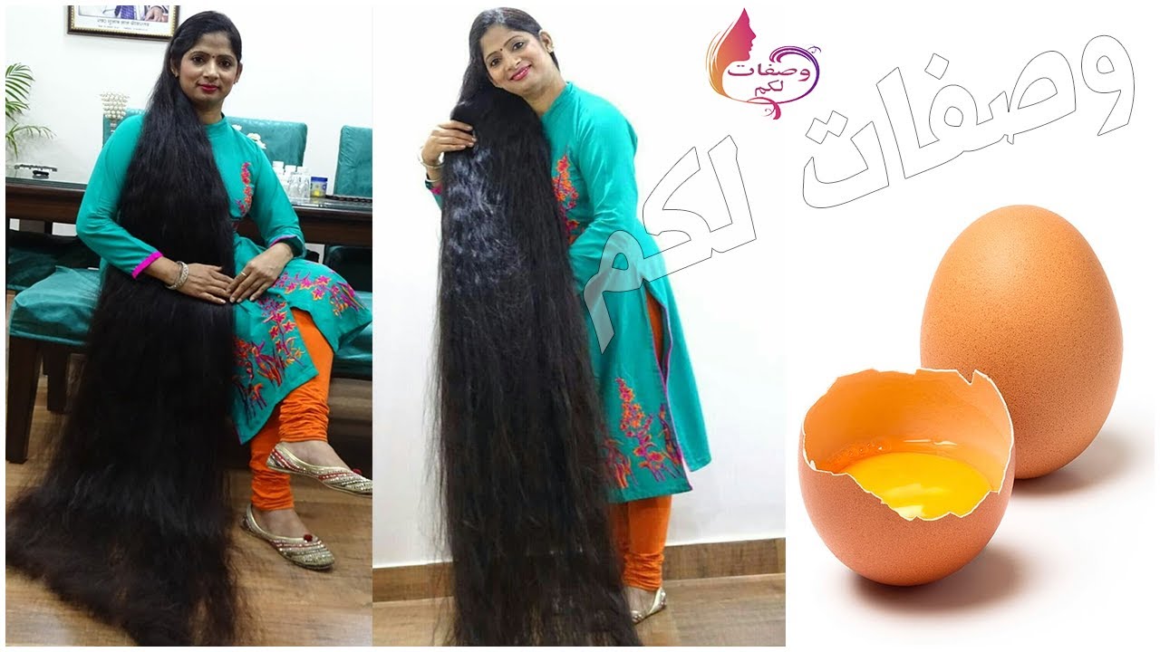Одно яйцо, 🥚чтобы удлинять волосы с огромной скоростью с первого использования👌