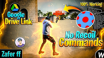 ✅ Set Edit No Recoil Commands 💯 | sensibilidade free fire 🇧🇷 | set edit free fire | Aimbot+Aimlock |
