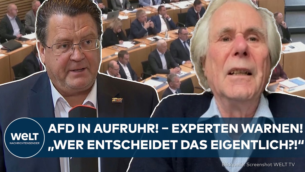 EXTREMISTEN-URTEIL IN THÜRINGEN: AfD in Aufruhr – Experten warnen! "Wer entscheidet das eigentlich?"