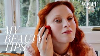 Karen Elson’s working-from-home makeup look | My Beauty Tips | Vogue Paris