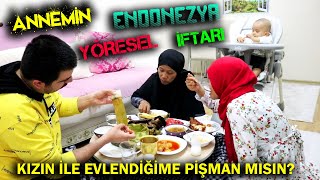 Annem Köyden Geti̇rdi̇ği̇ Yi̇yeceklerle Endonezya Yöresel İftari Hazirladi Evlendi̇ği̇me Pi̇şman Misin?