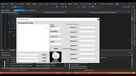 RS232 - Arduino Nodemcu - Csharp