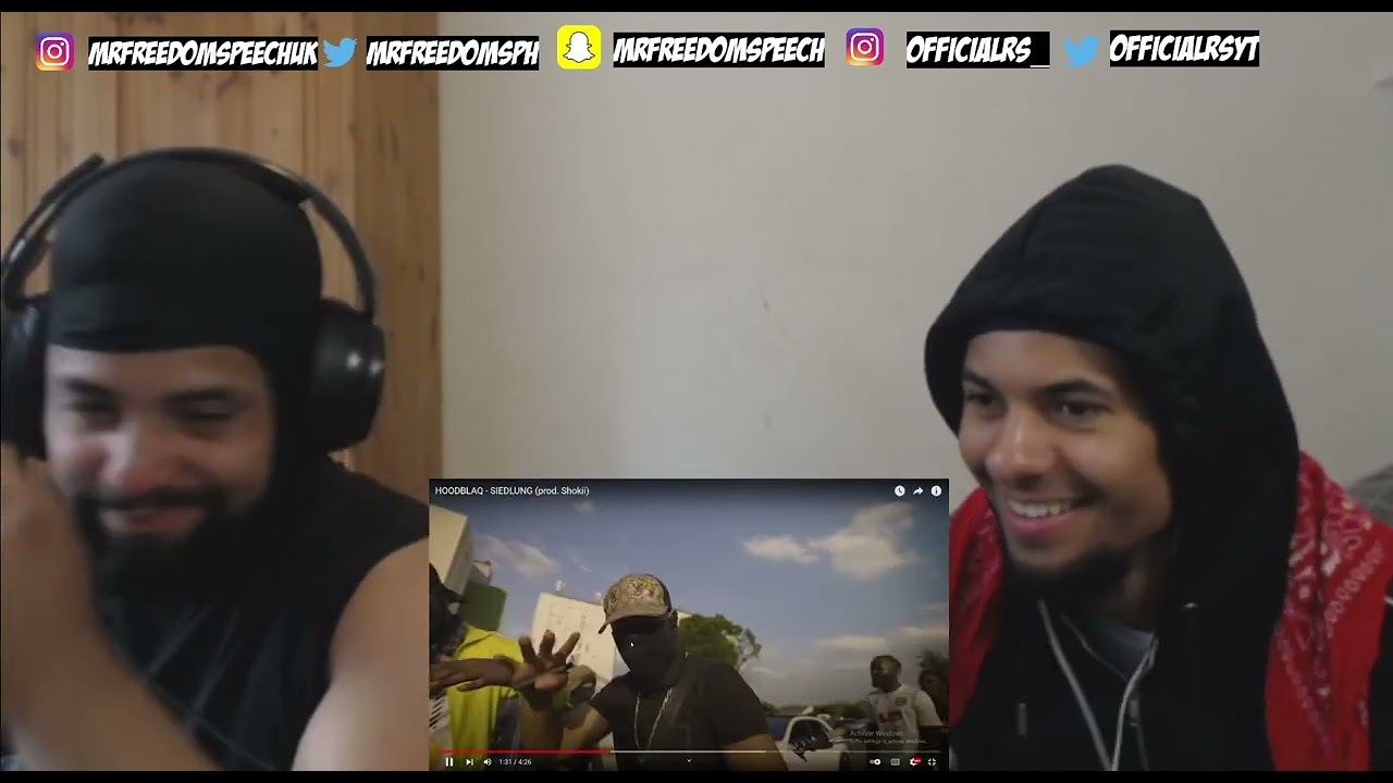 ЭТО 🔥 *РЕАКЦИЯ🇬🇧ВЕЛИКОБРИТАНИИ* 🇩🇪 HOODBLAQ - SIEDLUNG (продюсер Shokii)