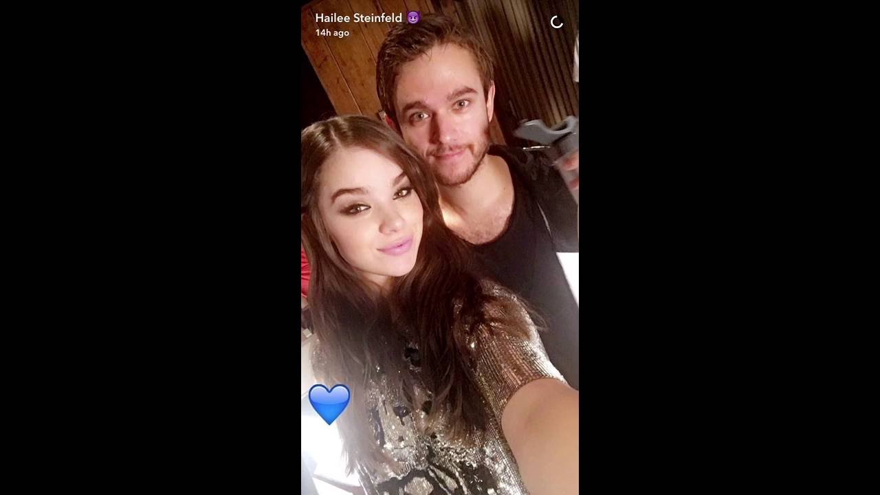 Hailee Steinfeld Teases Zedd Music Collaboration on Snapchat!