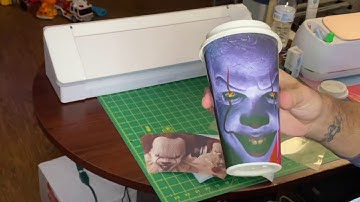How to sublimate a Dollar Tree travel coffee cup