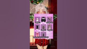 HOW TO MAKE MRS CLAUS WITHOUT ANY ADVENT CALENDAR ITEMS #dresstoimpressroblox #robloxdressup #dti