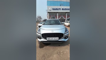 preparing for delivery New Swift Vxi Silver color #swift #swiftfacelift #automobile #viral