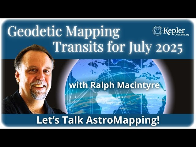 Geodetic Mapping Transits for July 2025