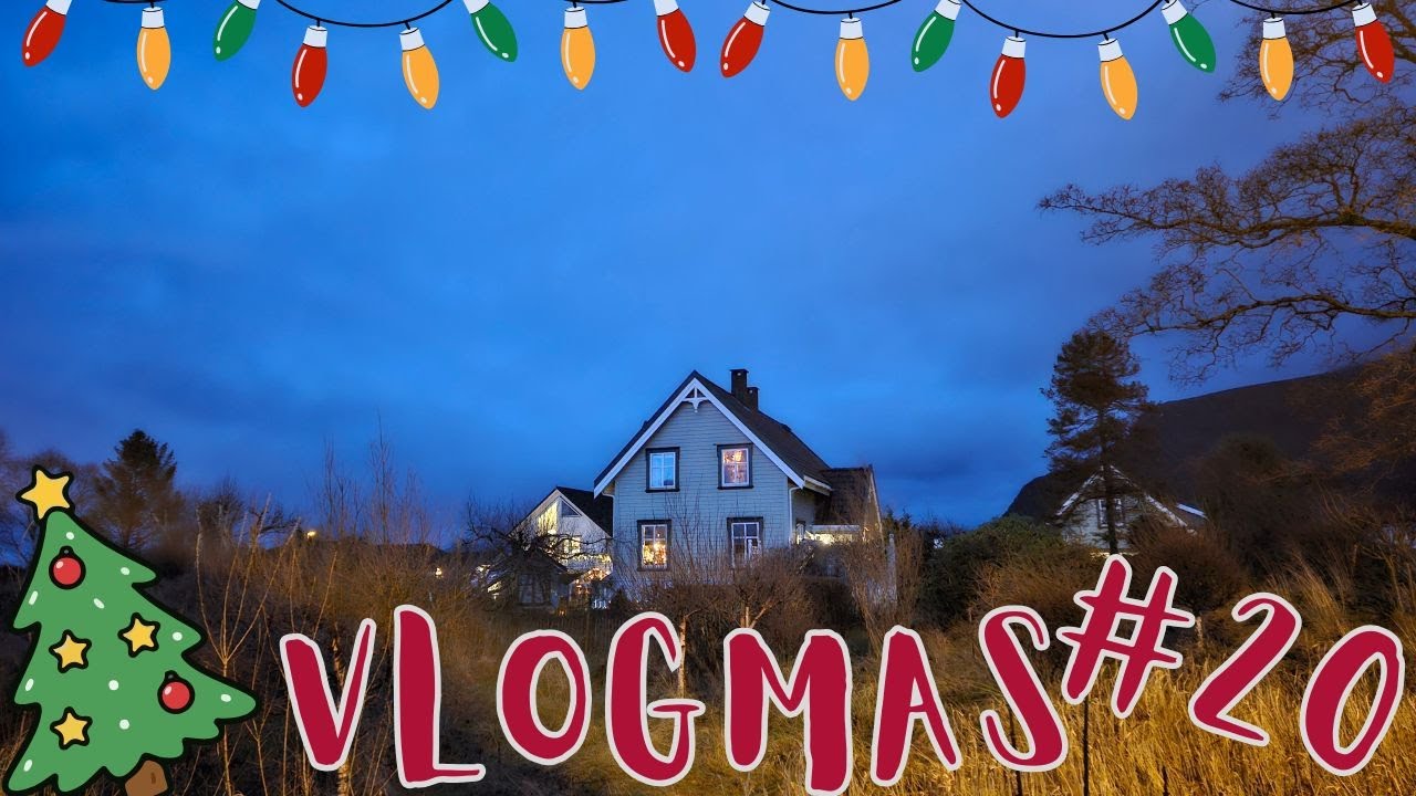 Vlogmas 20 | Выпечка в дождливый день, новый виниловый пол и прогулка с собаками в темноте 🌧️🍫🐶