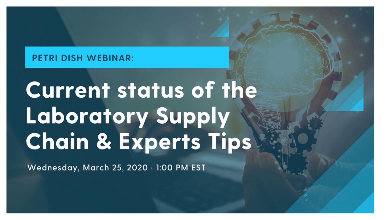 Current status of the Laboratory Supply Chain & Experts Tips YouTube