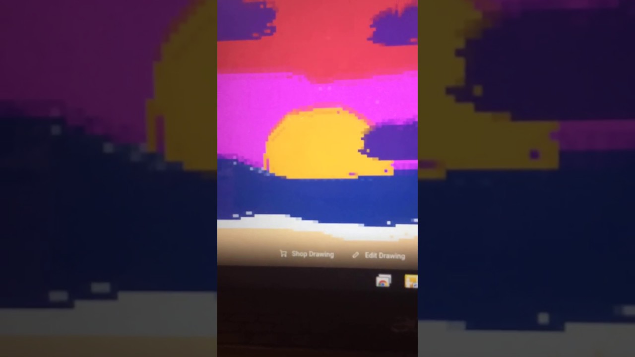 Summery Beach Sunset Aesthetic Pixel Art Backgrounds Speedpaints