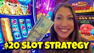 $20 slot challenge on 5 different machines! 🤑 🎰 #sciplay #sponsored screenshot 2