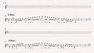 110   2 8ve Major Scales Jam