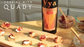 Vya Sweet Vermouth Spiced Cranberry Cauliflower Fritters