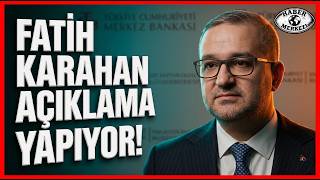 Merkez Bankası Başkanı Fatih Karahan, Enflasyon Raporu 2026-II Bilgilendirme Toplantısı