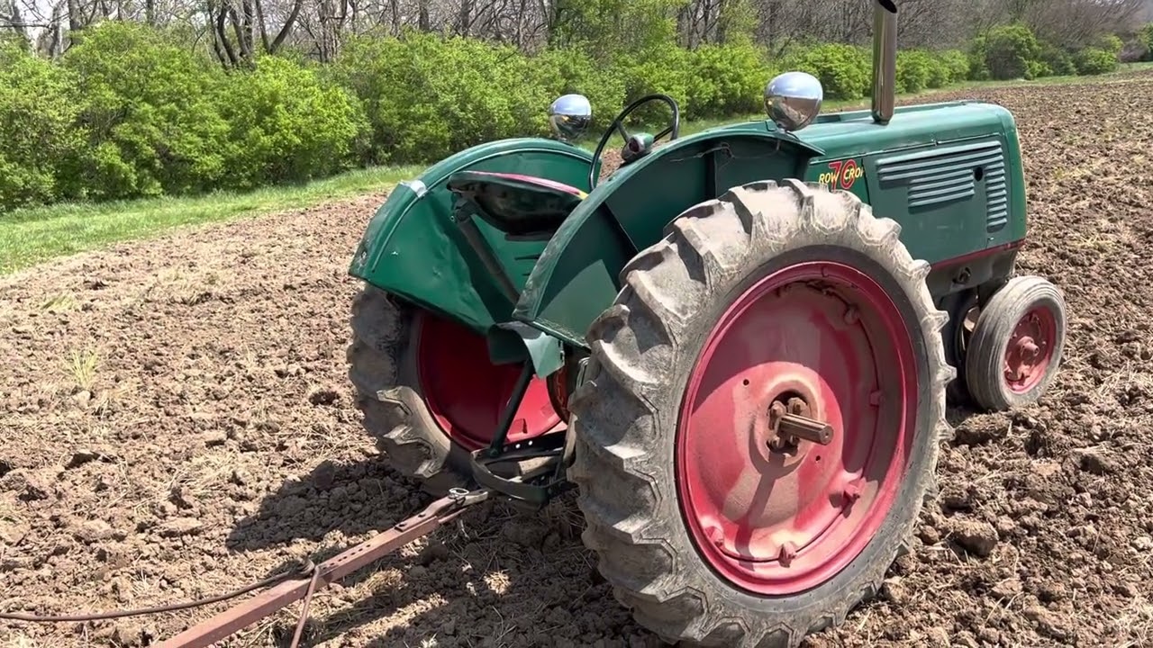 Oliver 70 Tractor and Dunham Cultimulcher