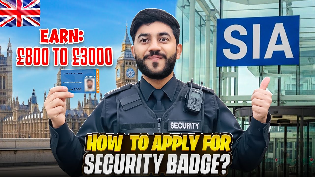 How to Apply for a Security License/Badge in UK👮‍♂️🇬🇧 Security Jobs in UK 🇬🇧 Job Roles👮‍♂️ Pay💰