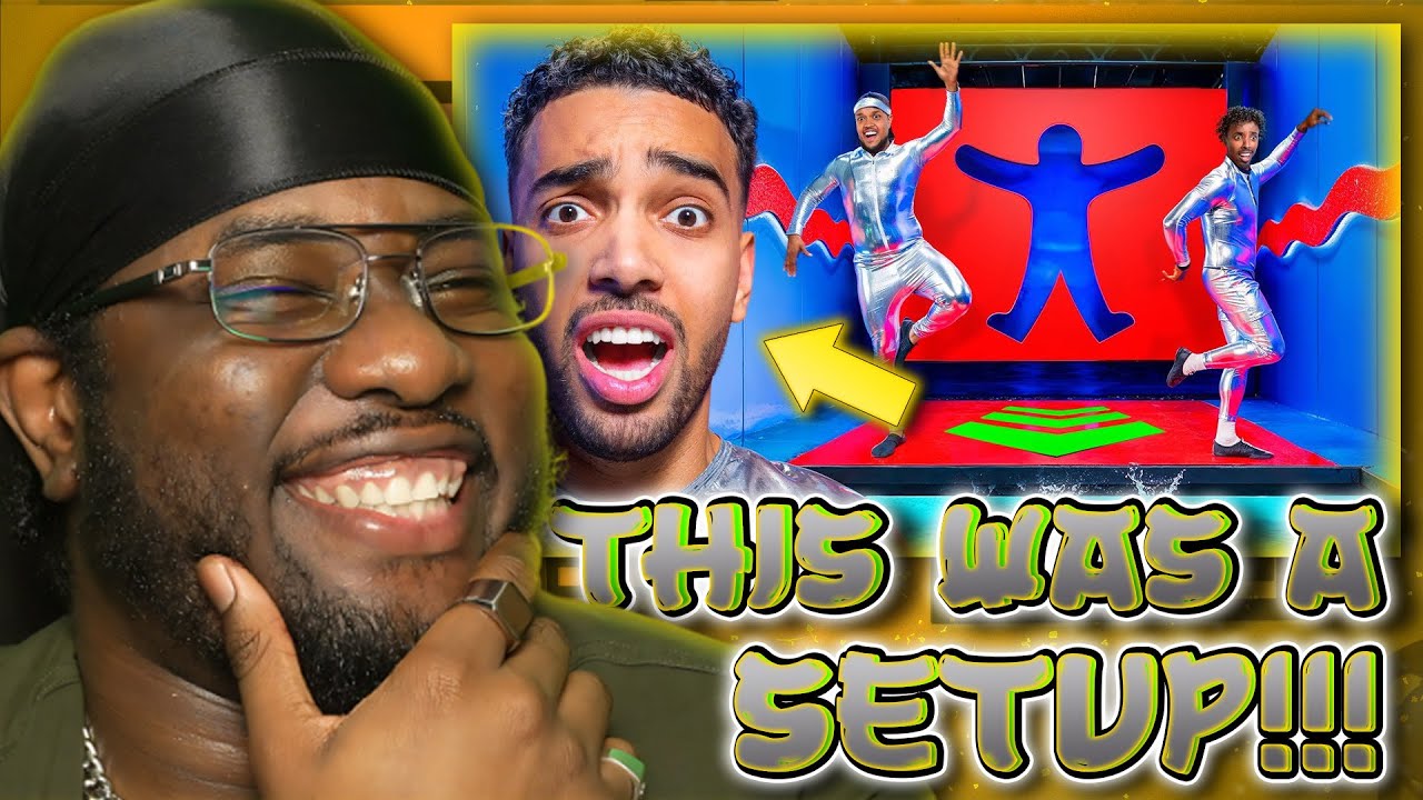 KENNY ISN'T REAL🌊🤣 Beta Squad: Hole In The Wall [REACTION]