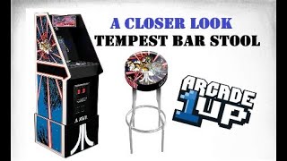 ARCADE 1UP Tempest Legacy Bar Stool! Awesome Graphics and great accessory for your game room. Review