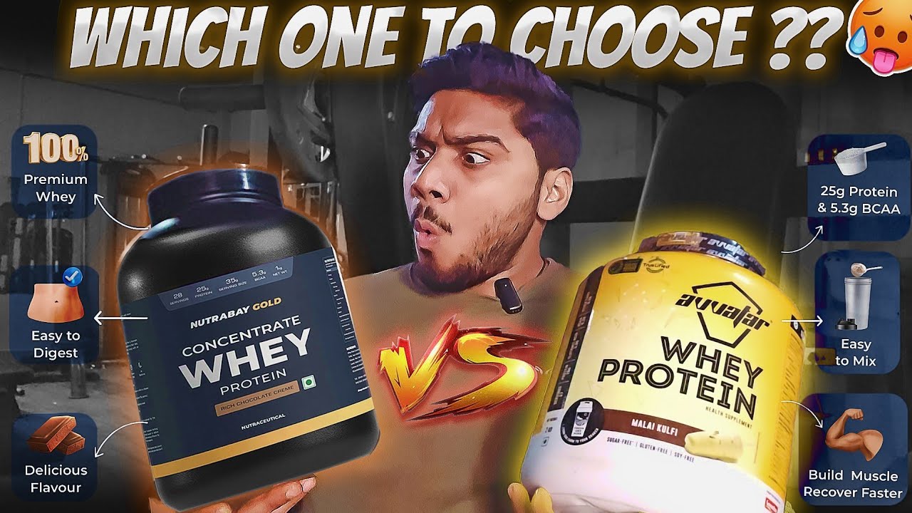 Avvatar Whey Protein v/s Nutrabay Whey Protein | COMPARISON |