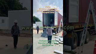 Affordable Prefab Detachable Container House for Construction Site Worker House