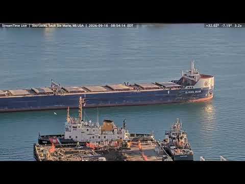 Algoma Bear, through the Soo locks, DB for Montreal, Sept 16th, 2026