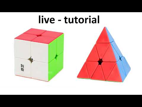 Tutorial Completo: Como Resolver o Cubo Mágico 2x2 e o Pyraminx Fácil