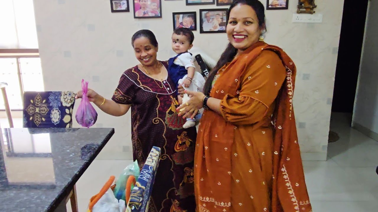 Finally Akshada and His Family At My Place 😍