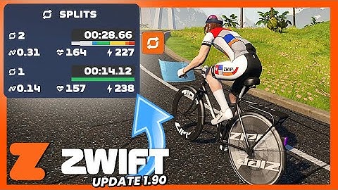 ZWIFT Splits: New In-Game Lap Tracking Tool!
