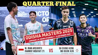 [QF] M.Rian Ardianto-Rahmat Hidayat (INA) VS Su Ching Heng-Wu Guan Xun (TPE)‼️#badmintonproshuttler 