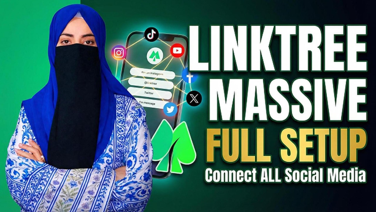 Linktree Tutorial for Beginners | Full Setup + Social Media Integration ...
