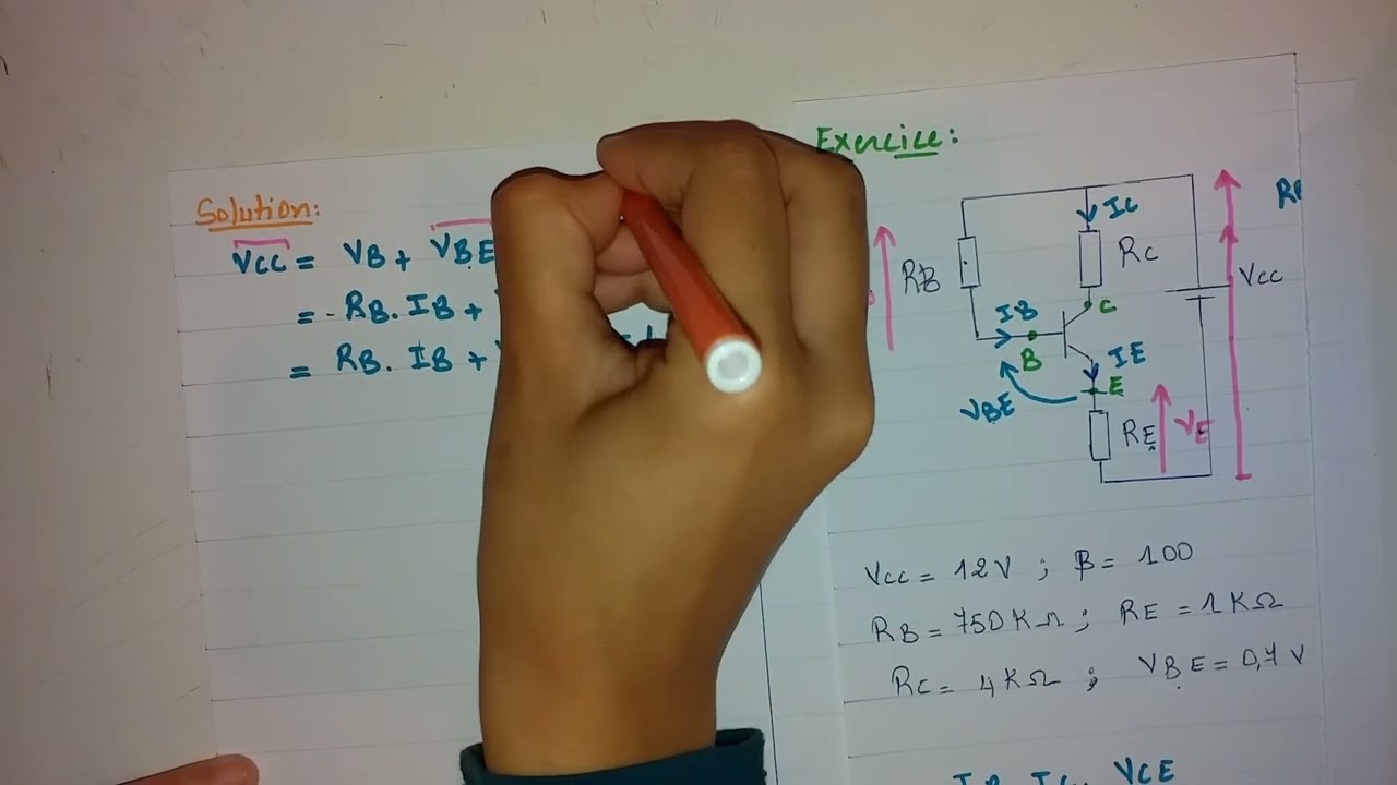 Exercice 1 :Transistor bipolaire