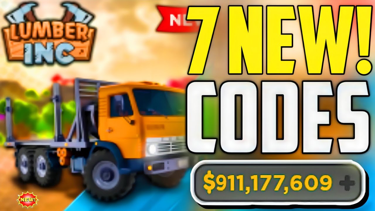 ⚠️UPDATE! CODES⚠️LUMBER INC ROBLOX CODES 2025 LUMBER INC CODES YouTube