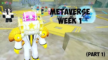 Finding Crates In Roblox Metaverse! (part 1) - Week 1