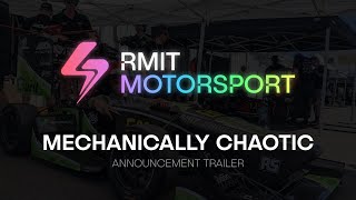 Mechanically Chaotic Introduction - RMIT Motorsport
