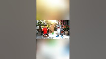 Capy cùng anh giúp bà tắm cho con cá mập tralalero tralala và cái kết #capybara